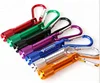 Outdoor Hiking Climbing Mini LED Flashlight Torch Light Carabiner Keychain