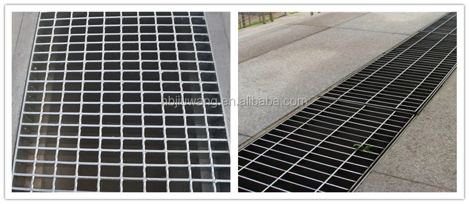 Steel Grating Trench Cover Drainage Pit Cover - Buy Trench Drain 