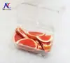 custom food grade clam shell clear tray fruit tray vegetables tray with lid