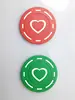 Light plastic roulette custom printing casino chip