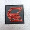 2019 new beautiful high quality badge 3d custom rubber patch