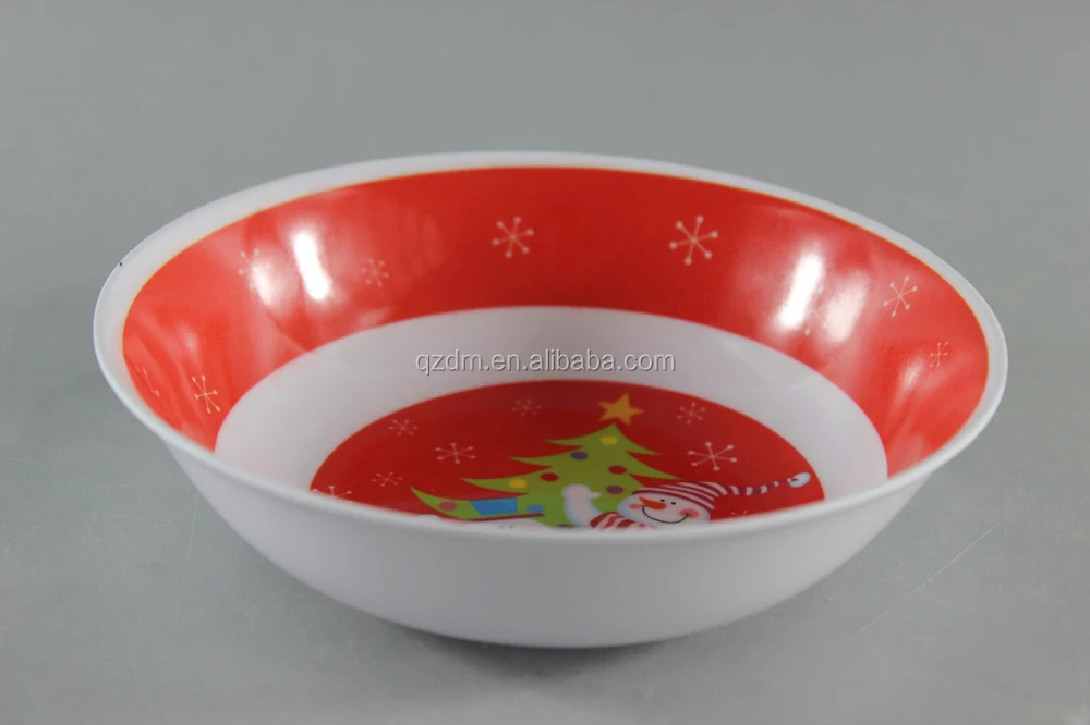 Christmas Melamine Tableware/Melamine Salad Bowl