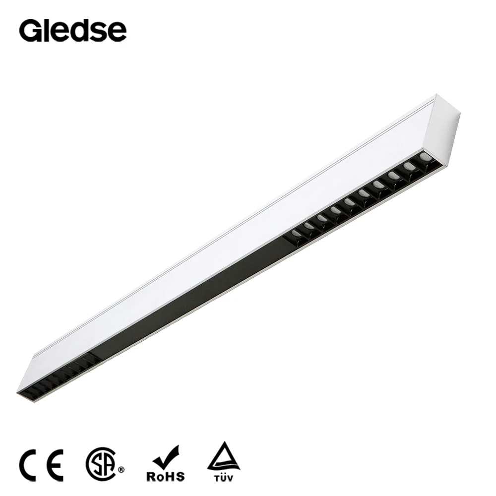 Customizable Modern Style Indoor Auxiliary Lighting Led Linear Grille
