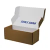 Plane Shape Plain Kraft Carton Folded Shipping Corrugated Boxes