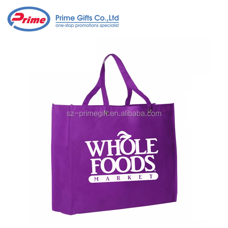Customized Eco Friendly Tote Bag Non Woven Reusable Shopping Bags With