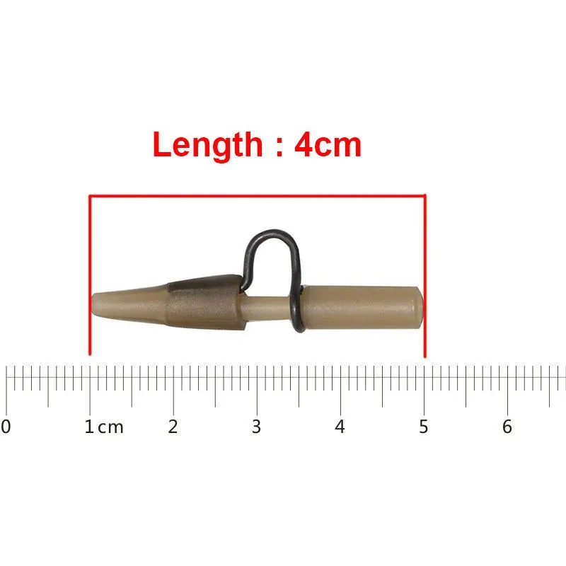4cm Carp Fishing Heavy Duty Lead Clip & Tail Rubber For Carp Fishing Accessories 