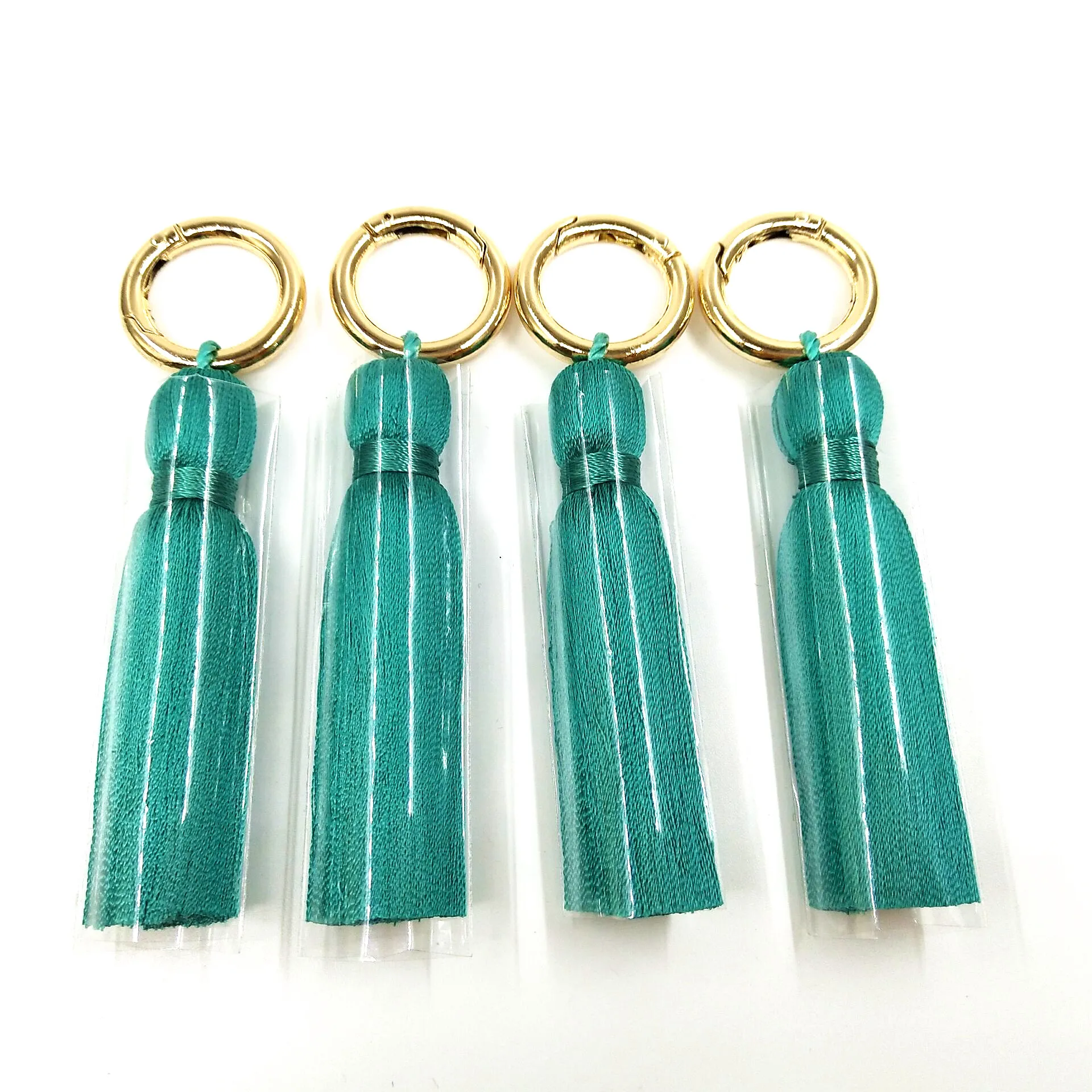 High Quality Silk Tassel Keychain For Leather Bag 100 Rayon Tassel Key