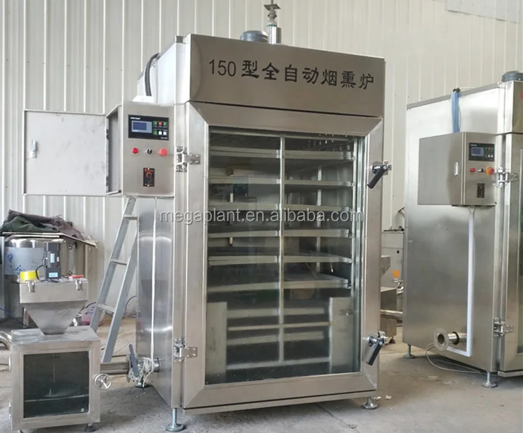 Commercial Meat Smoking Oven Fish Smoked Furnace Pork Meat Smokehouse Sausage Smoker Machine For Sale