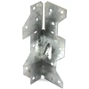 Galvanized corner braces and truss nail angle brackets