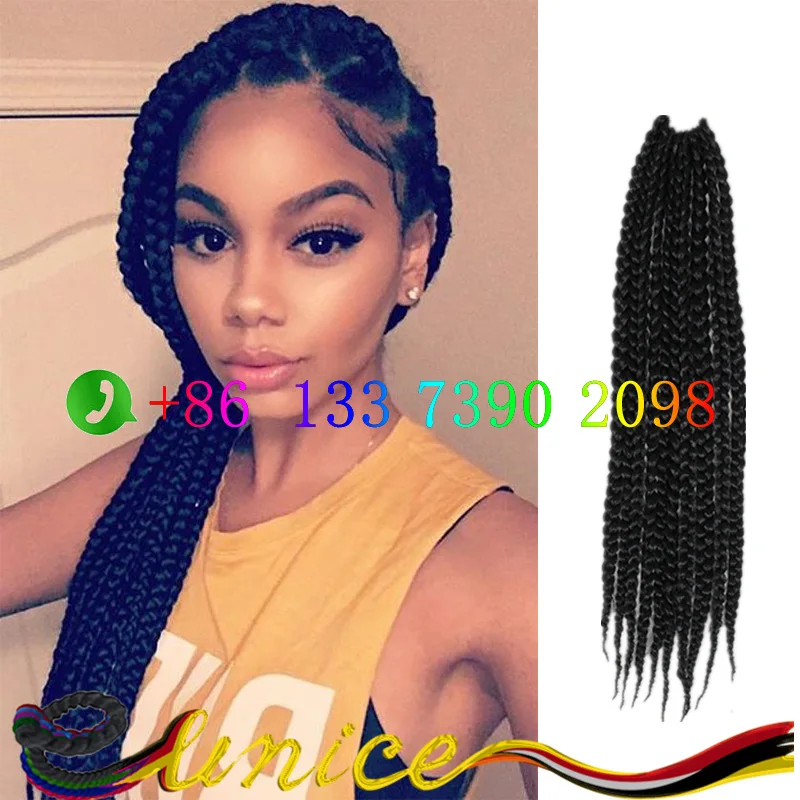 20 Strands Per Synthetic Box Braids Crochet Braids Hairstyle Extension Hair Style View 3x Box Braids Havana Mambo Twist Product Details From Yuzhou