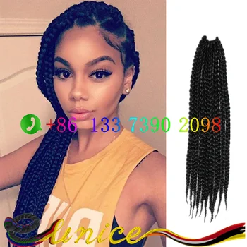 20 Strands Per Synthetic Box Braids Crochet Braids Hairstyle Extension Hair Style Buy 3x Box Braids Havana Mambo Twists Box Braids 18 Crochet Box