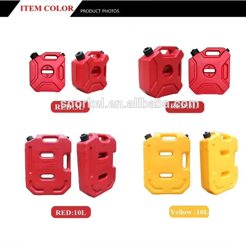 Portable Jerry Can Fuel Tank Oil Petrol Container for Outdoor Use