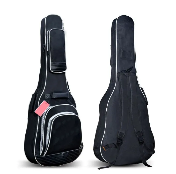 41acoustic Guitar Double Straps Padded Guitar Soft Case Cover Gig Bag