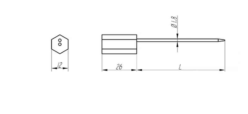 MA-CS 3001 Tamper evident shipping security fixed length cable seal