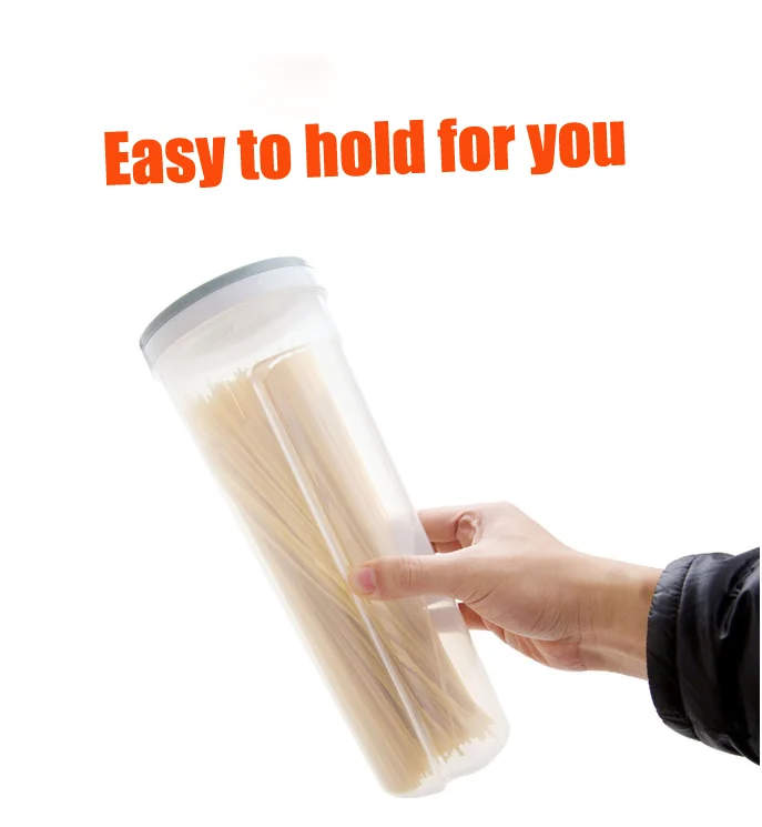 Wholesale Price Plastic Pasta Spaghetti Container,Box For Food Storage