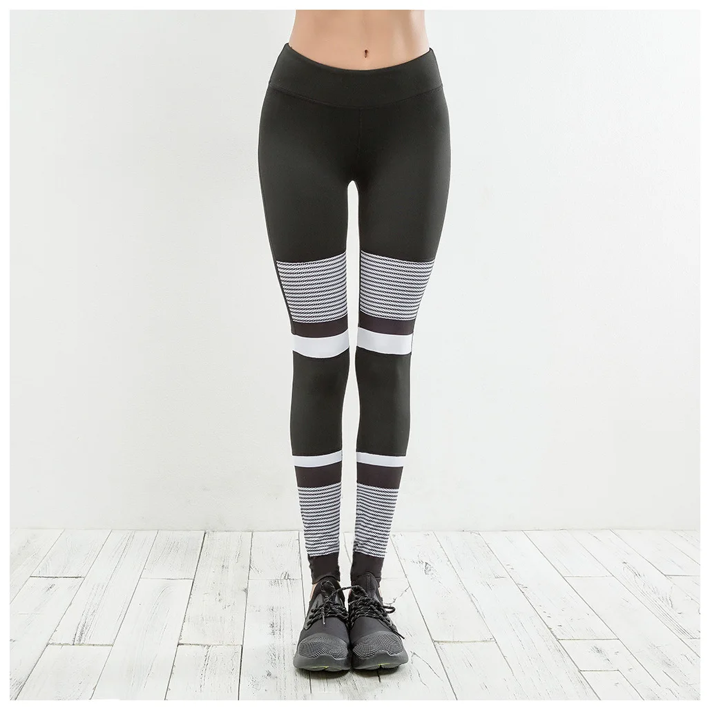 Women Yoga Gym Pants Fitness Cross High Waist Ballet Dance Tight leggings