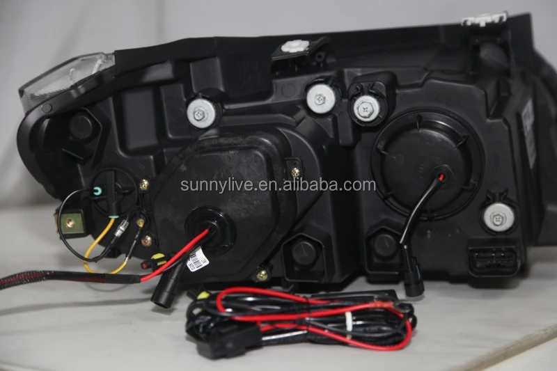 For BMW X1 E84 LED Strip Angel Eyes Head Light 2009-2014 year LF