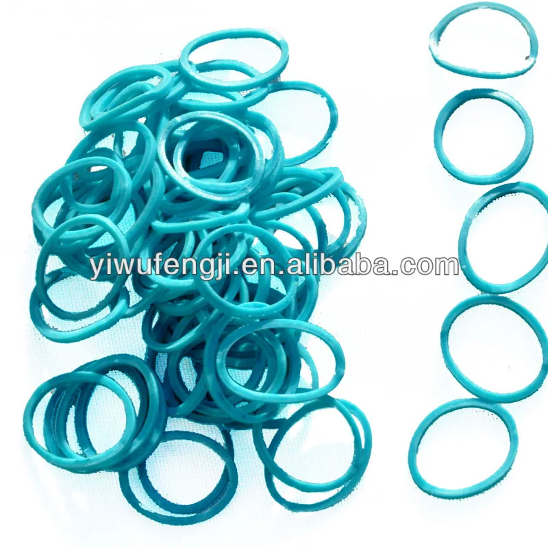 mini colored rubber bands