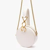 wholesale fancy pu leather shoulder bags lady hand bag with chain