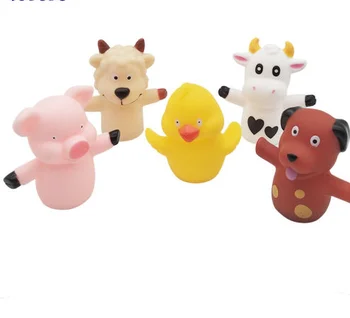 soft rubber farm animals