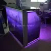 LED lighting foldable bar counter with customized logo