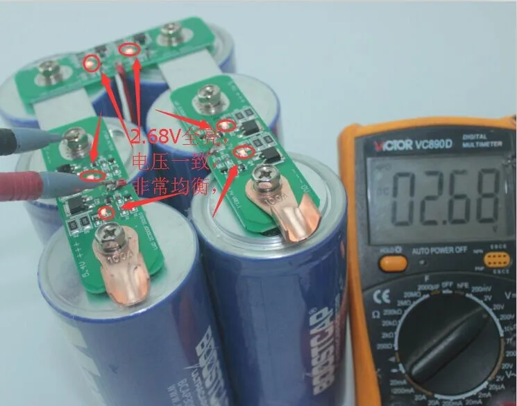 capacitor battery super 500f 16v bank power maxwell solar 12v