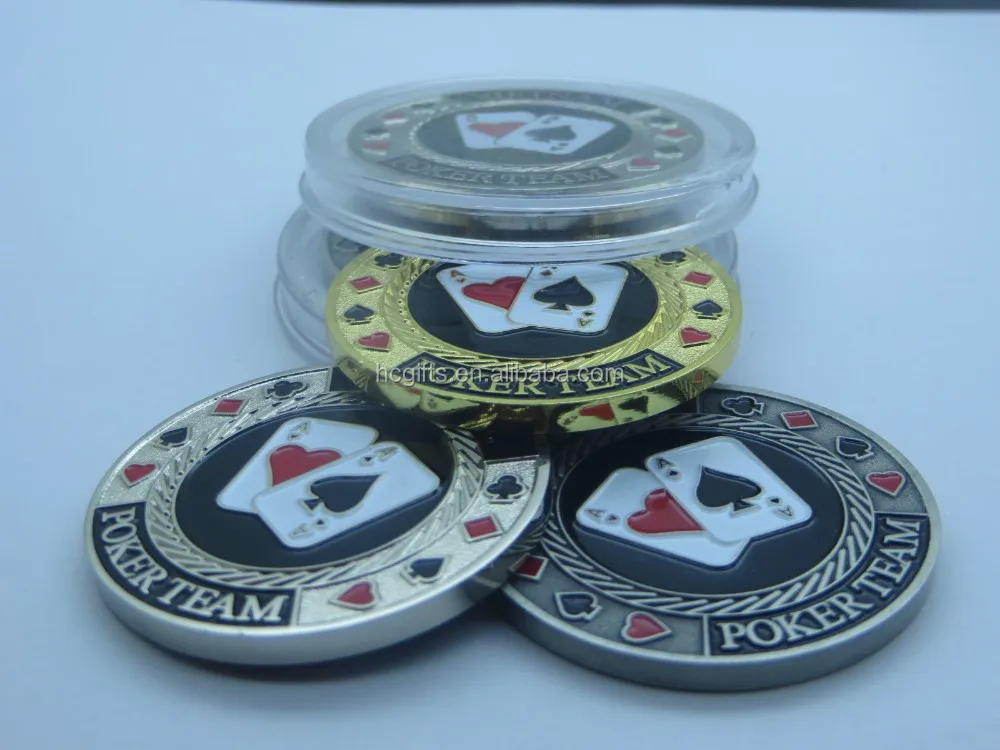 Free Artwork Design Quality Guaranteed Custom Metal Poker Chip Card Guard Cover Protectors Buy