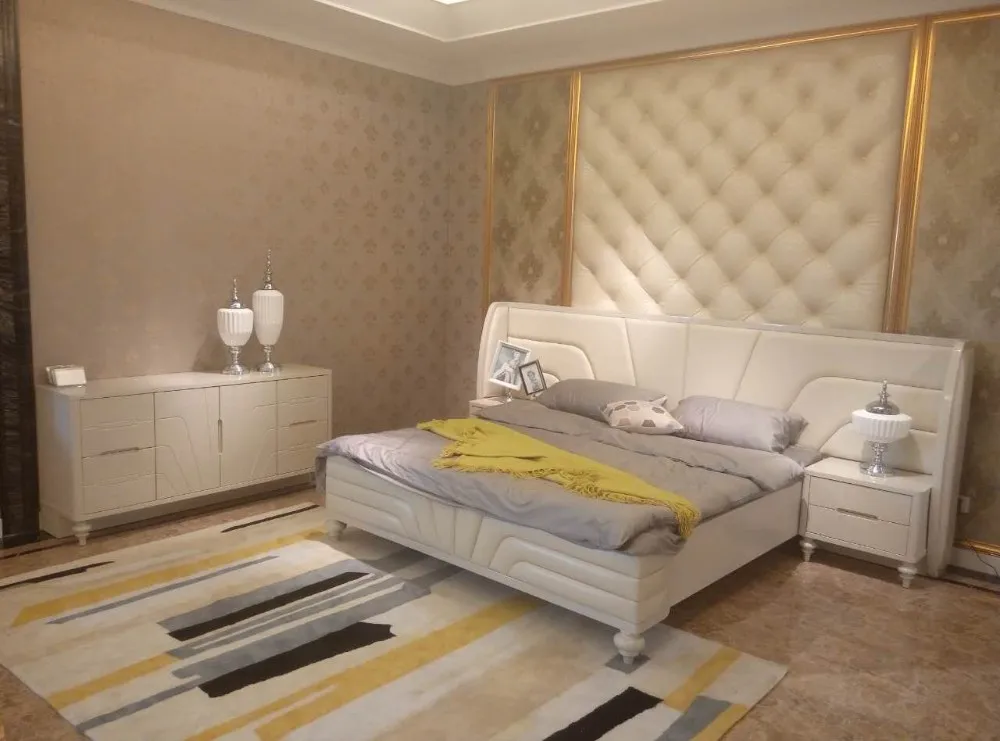 New Model Luxury Bedroom Furniture King Size Underpriced Furniture