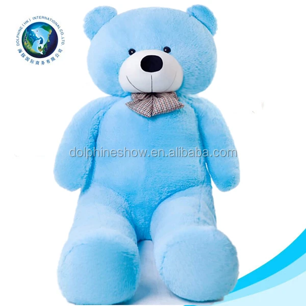 large blue teddy bear