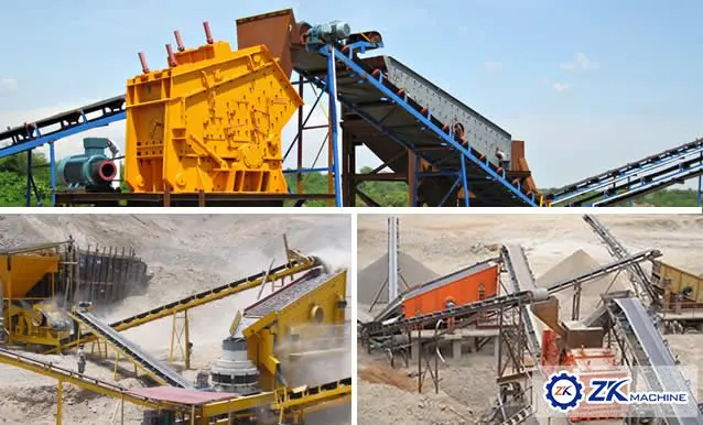 200 t/h Crushing Plant for Quartz Iron Ore    