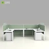 Space Saving TT series high quality office furniture 2 person computer desk office cubical workstation for small office