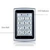 K7612 IP65 Waterproof Metal Access Control Anti-Shock RFID Card Reader Access Control Systems With Backlight