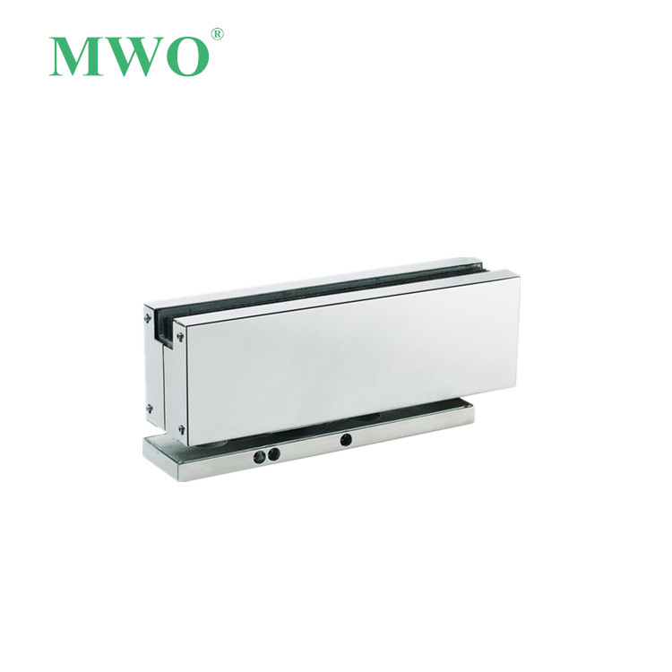 Stainless Steel 304 Hidden Glass Door Closer Hinge Concealed Hydraulic