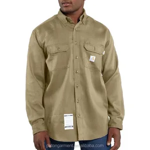 Flame Resistant Work-Dry Lightweight Twill Shirt mens workwear Flame Resistant Work-Dry Lightweight Twill Shirt mens workwear