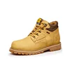 New high ankle fashion work boots wholesale and retail men safety shoes