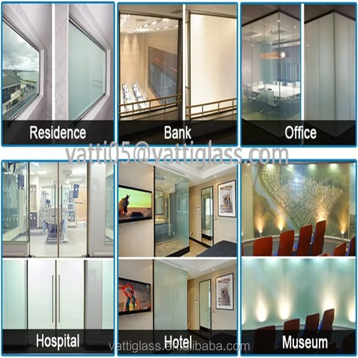 Office Decorative Electric Switchable Smart Pdlc Film Glass Prices