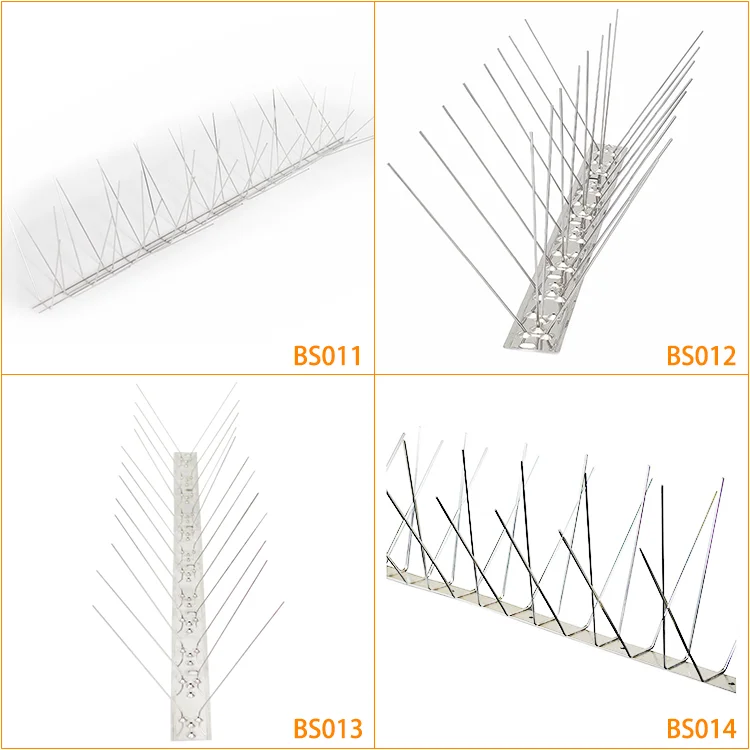ISO9001 14001 Certificate High Quality Cheap Price 50cm Length 30 Spikes Bird Control Spiker