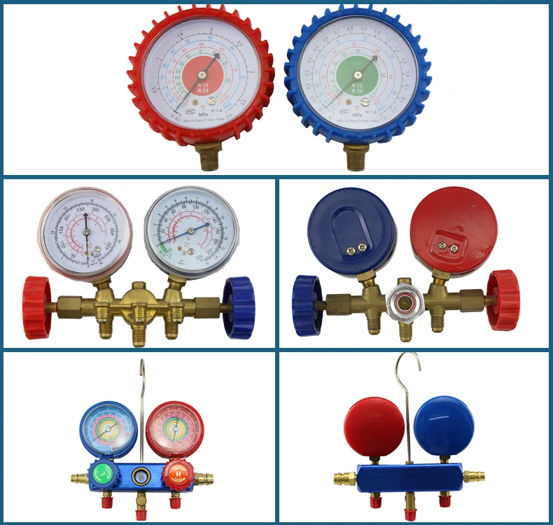 Air Conditioning Ac Refrigerant Manifoldgauge Set Pressure Gauge Buy