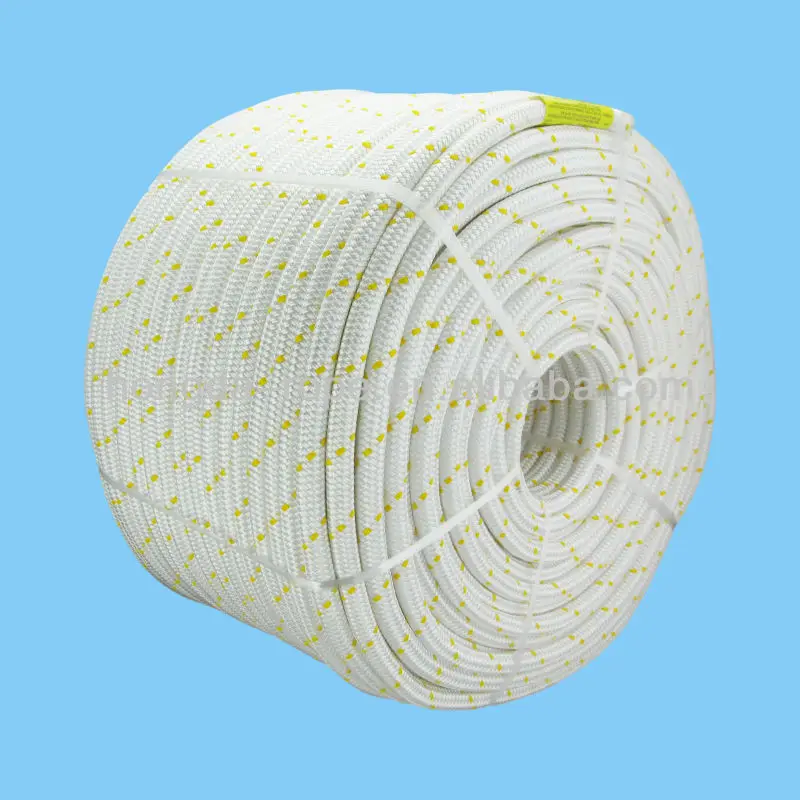 10mm double braided polyester rope dacron polyester rope, View double