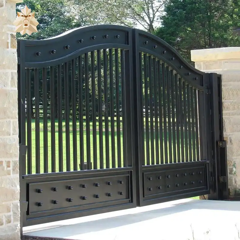 Source Modern House Wrought Iron Gate Design Double Door Ntirg 147y On M Alibaba Com