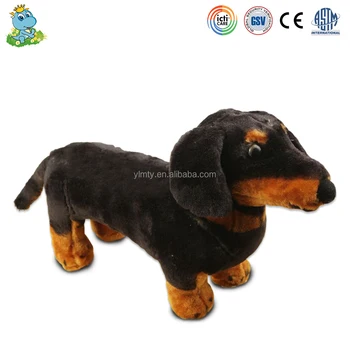 stuffed toy dog lifelike realistic