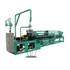 Fully automatic double wire chain link fence machine