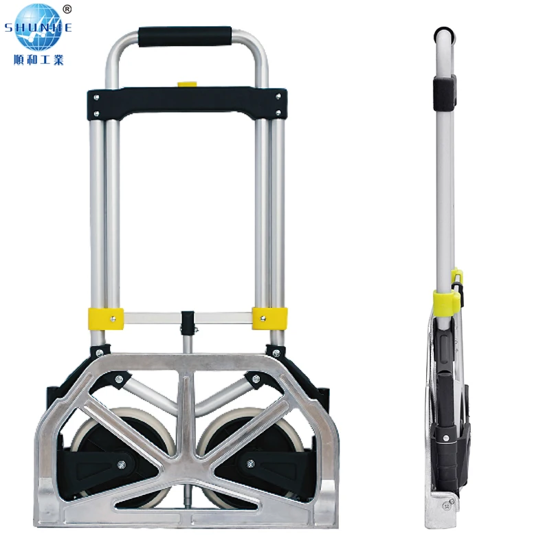 New Design Aluminum Folding Luggage Trolley Hand Luggage Trolley
