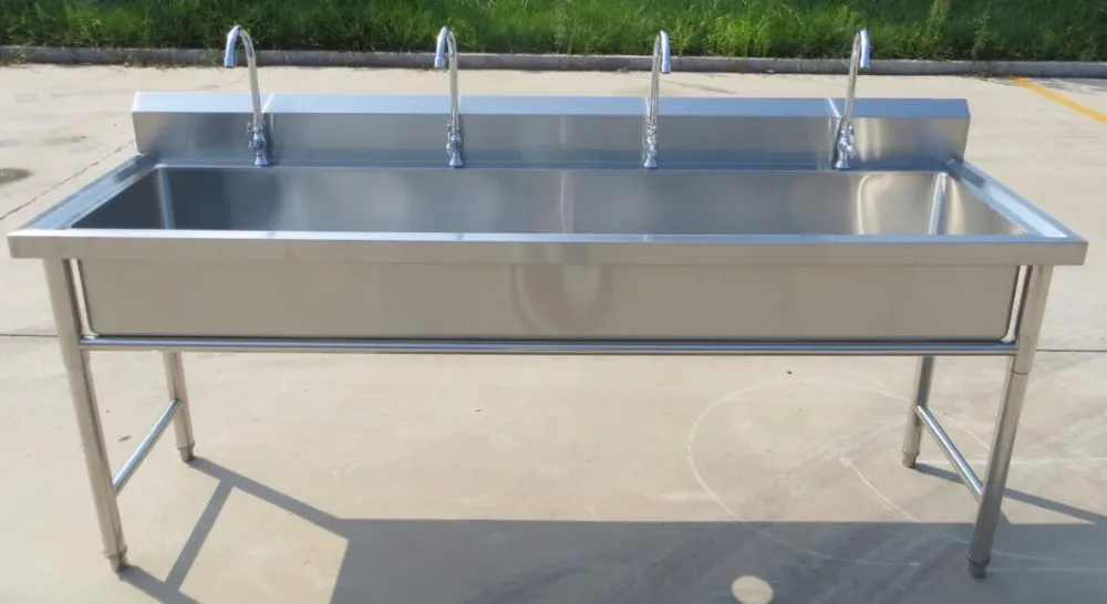 fregadero de cocina industrial