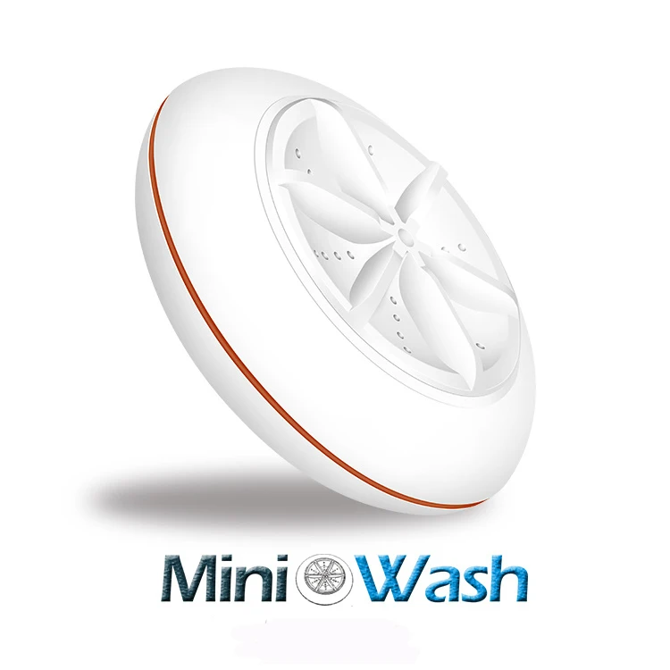 USB Ultrasonic Turbine Washing Machine Portable Spin Dryer Laundry Washer 