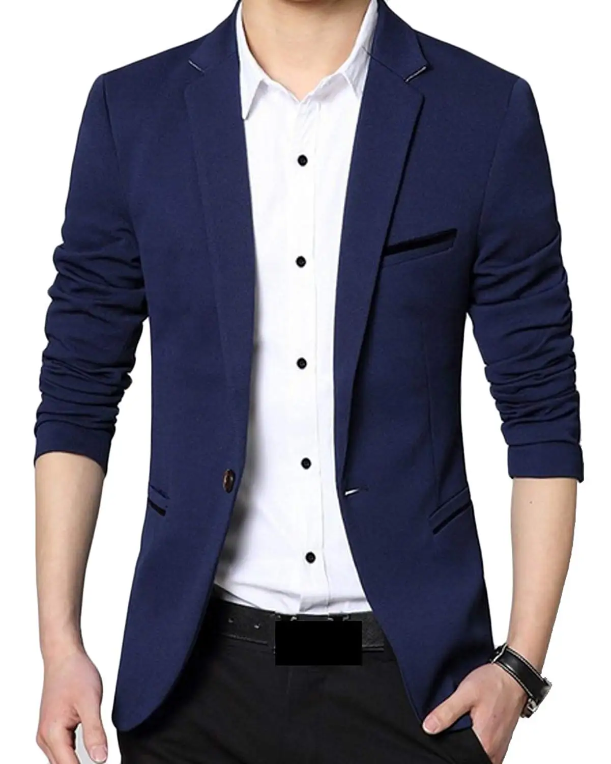 KLJR Men Casual Wedding Blazer Business Suits Sets Outfits