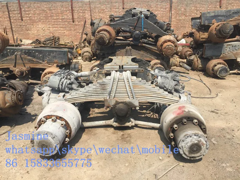 Hot Sale Original Germany Axle Used Axle Used Bogies Used Actros Axle ...