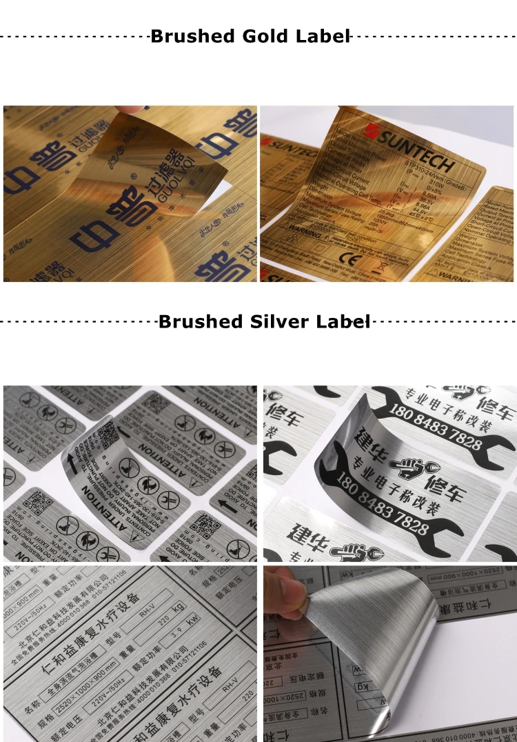 Color Printing Waterproof Adhesive Sticker Jar Bottle Cap Seal Sticker