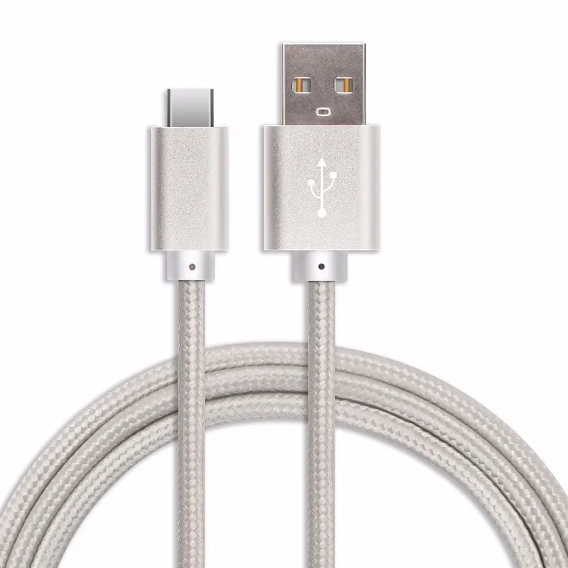 2015 newest high quality charging & sync data braided micro usb cable