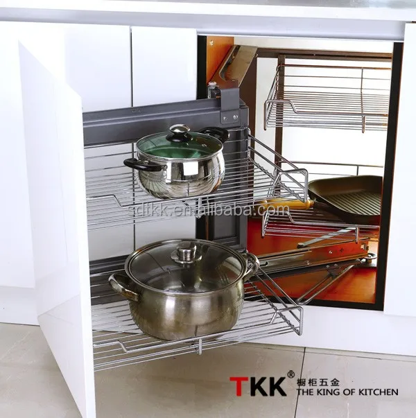 Magische hoek tkk, trek organisator, kast keuken draadmand keuken ...